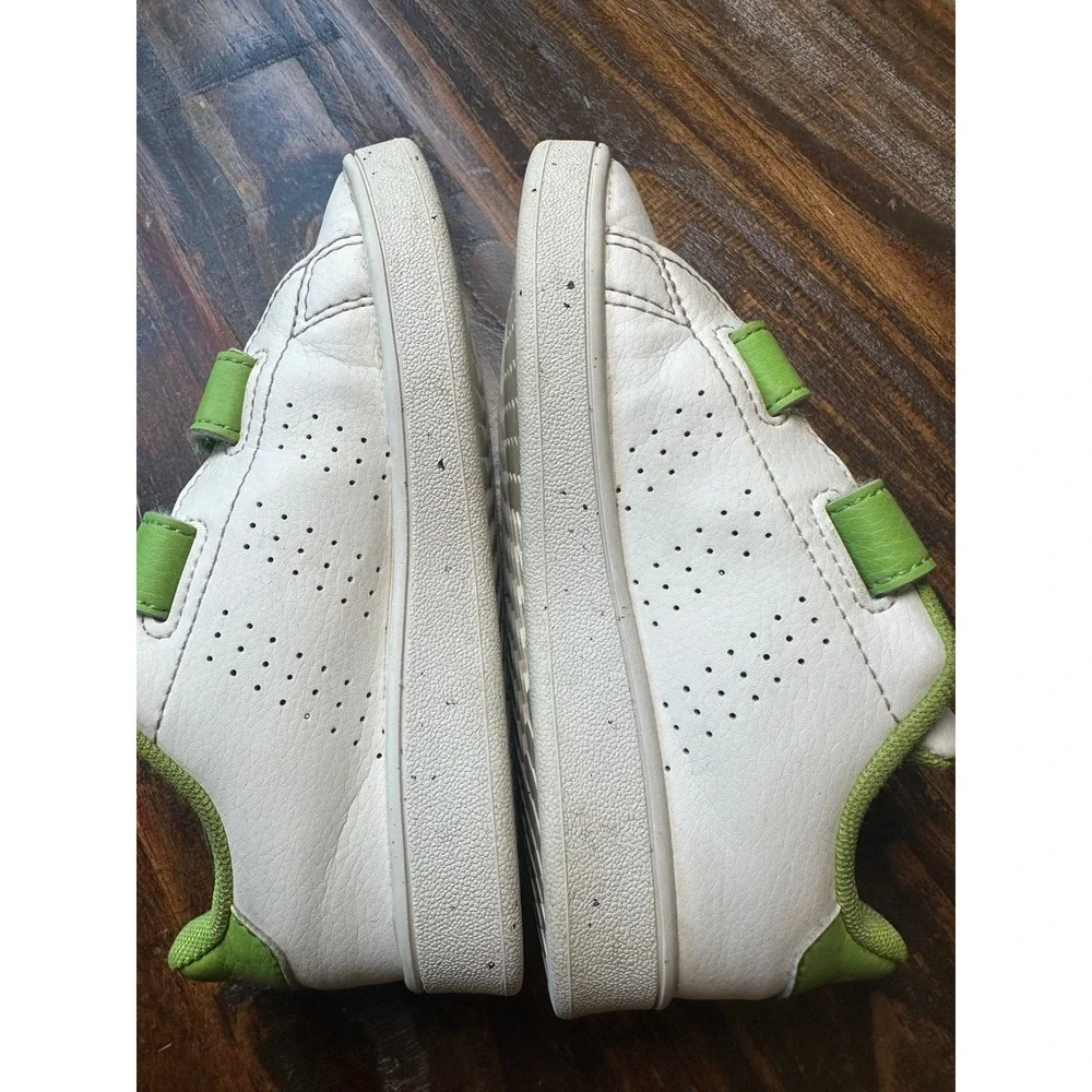 Adidas X Disney Advantage Muppets Trainers Kermit the Frog Sz 9K Toddler Sneaker